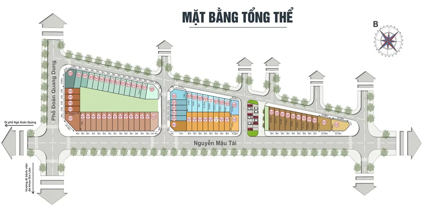 Mặt bằng Gia Lâm Central Metropolitan