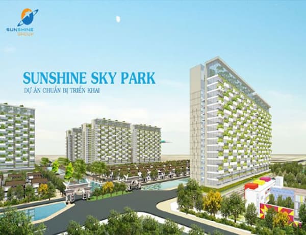 Phối cảnh Dự án chung cư Sunshine Sky Park