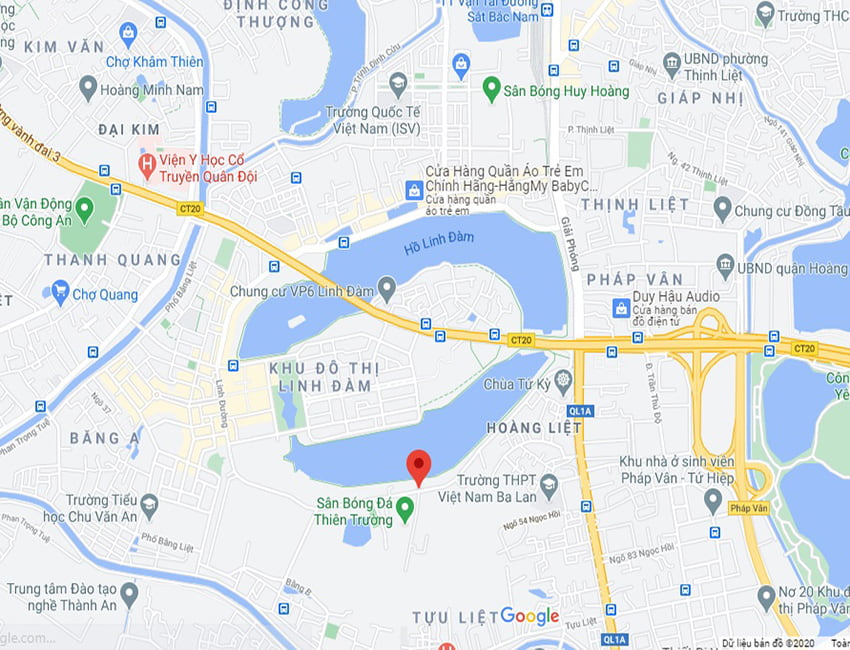 vị trí Linh Đàm Premier City