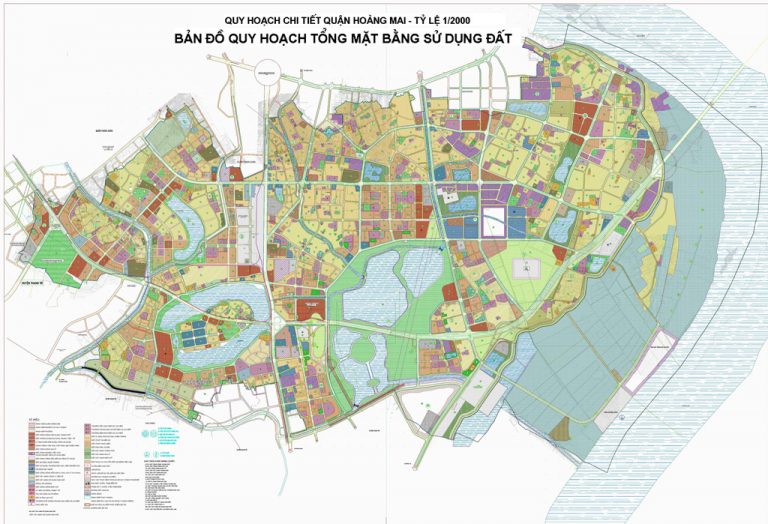 Quy hoạch chi tiết quận Hoàng Mai