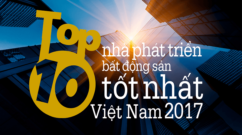 Sunshine đạt top 10 doanh nghiệp bất động sản Việt Nam năm 2017