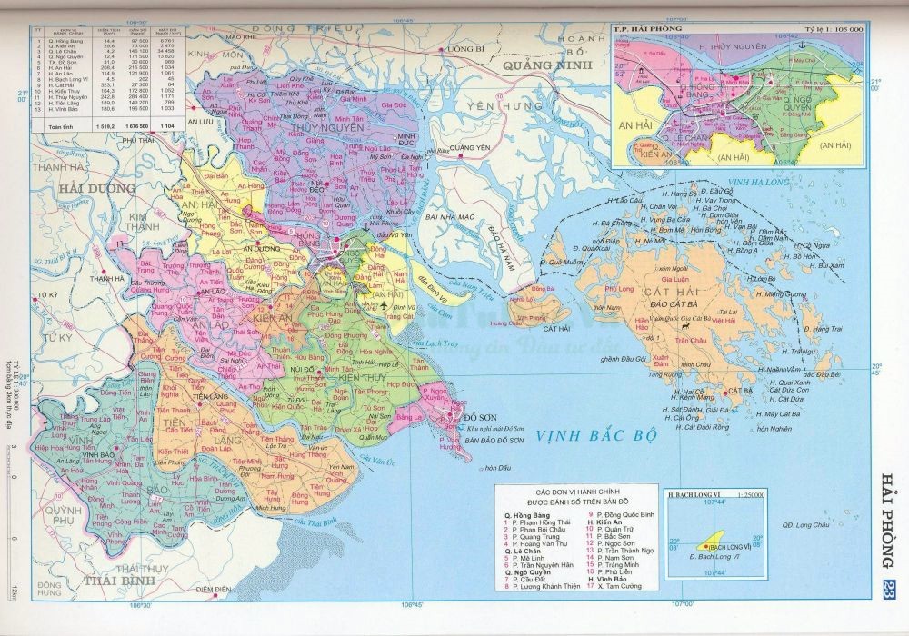 Vị trí địa lý của tỉnh Hải Dương