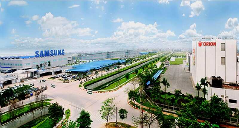 Đất đấu giá Đông Phong Cách nhà máy Samsung Bắc Ninh 600m