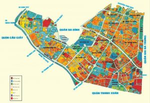 Bản đồ quy hoạch quận Đống Đa đến năm 2030