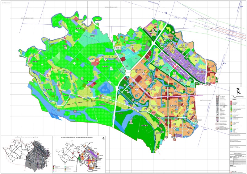 Thông tin quy hoạch huyện Mê Linh 