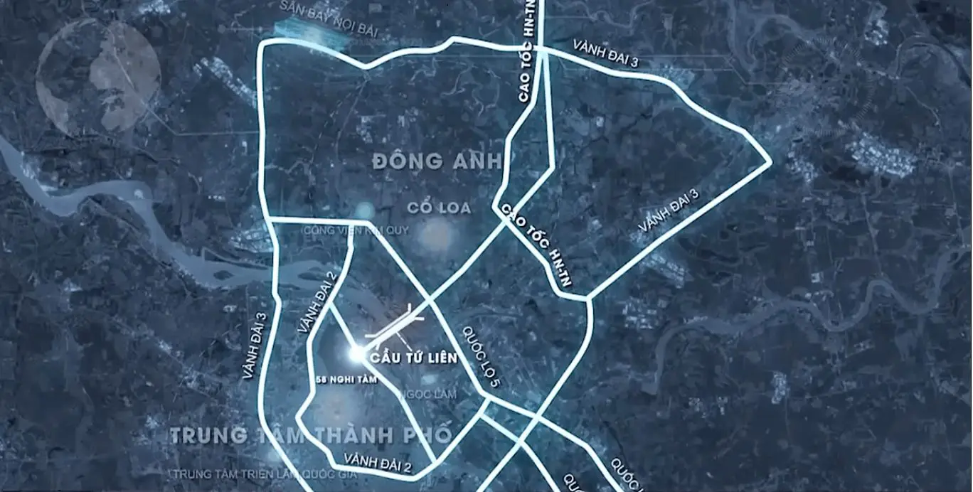 Bản đồ Quy hoạch Vị trí tiến độ cầu Ngọc Hồi  Thông tin dự án BĐS