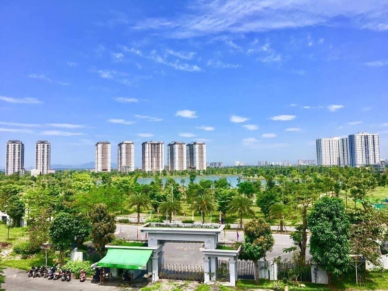 Khu Đô Thị Thanh Hà đã được phủ xanh, không khí trong lành nơi an cư lý tưởng