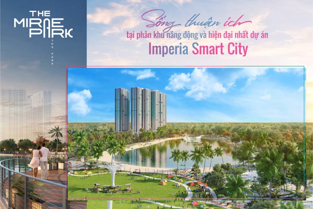 Dự án Imperia Smart City hưởng lợi nhiều từ tuyến đường sắt đô thị Metro.