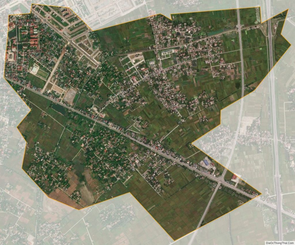 Bản đồ Liêm Chung, thành phố Phủ Lý