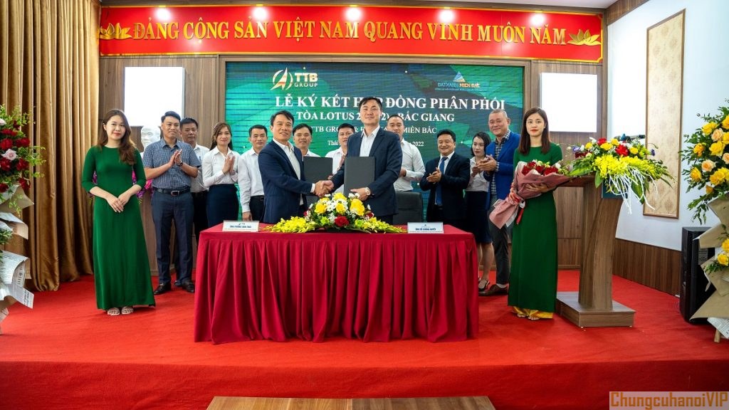Lễ ký kết phân phối tòa Lotus 2 (CT2) dự án Green City Bắc Giang