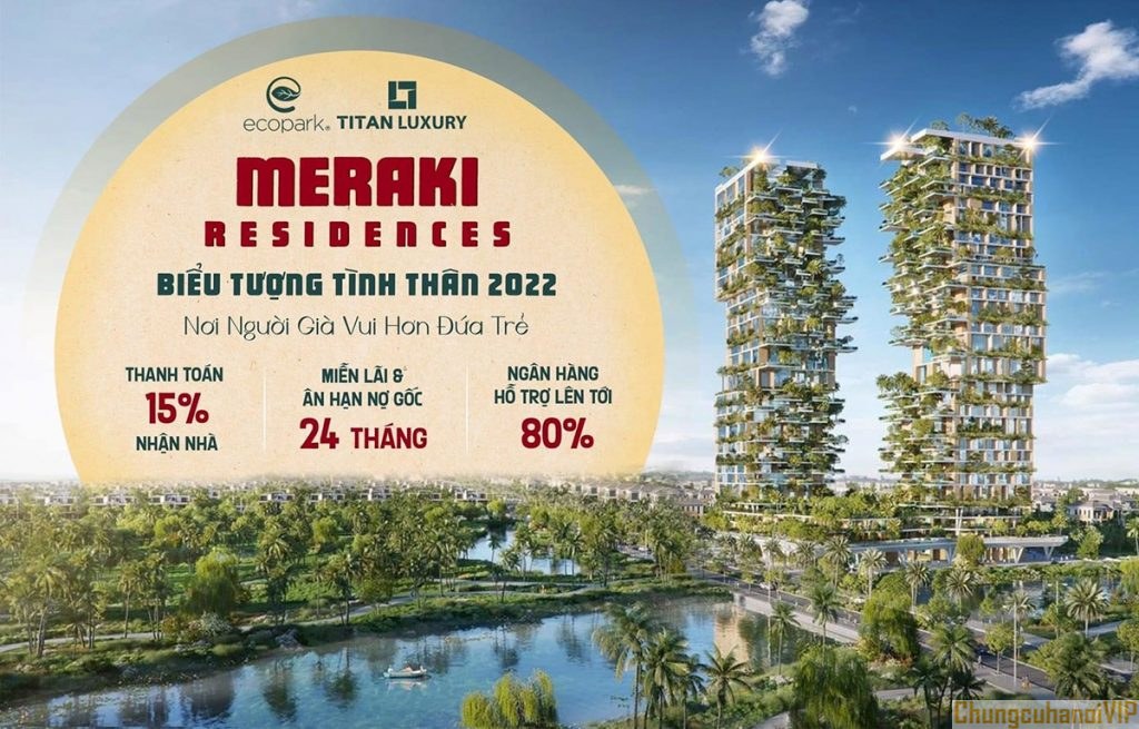 Số lượng căn hộ Meraki Ecopark vô cùng hữu hạn