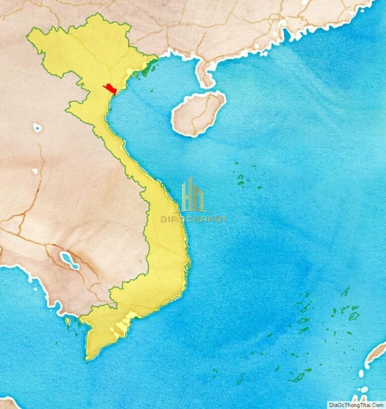 Bản đồ vị trí Tỉnh Ninh Bình