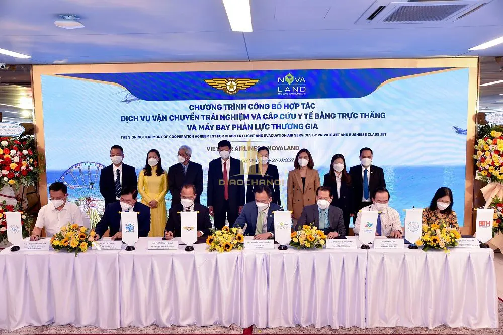 Sự kết hợp giữa Novaland, Vietstar Airlines cùng với các bệnh viện đầu ngành tại TPHCM.