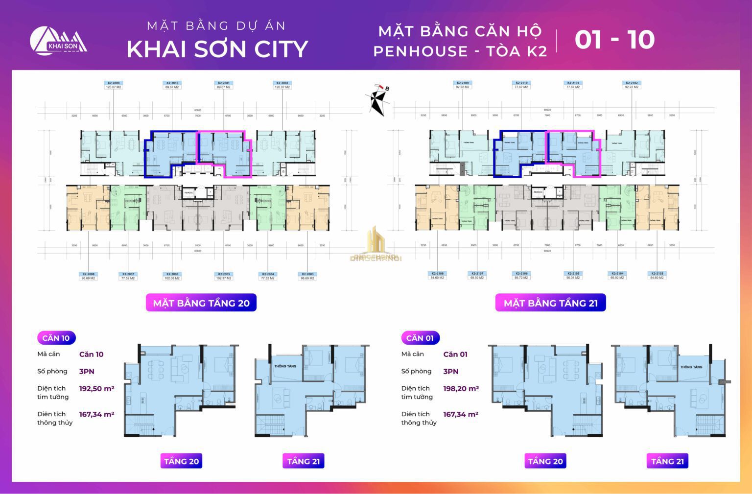 Penthouse Khai Sơn City – Không Gian sống xa hoa căn hộ VIP 6