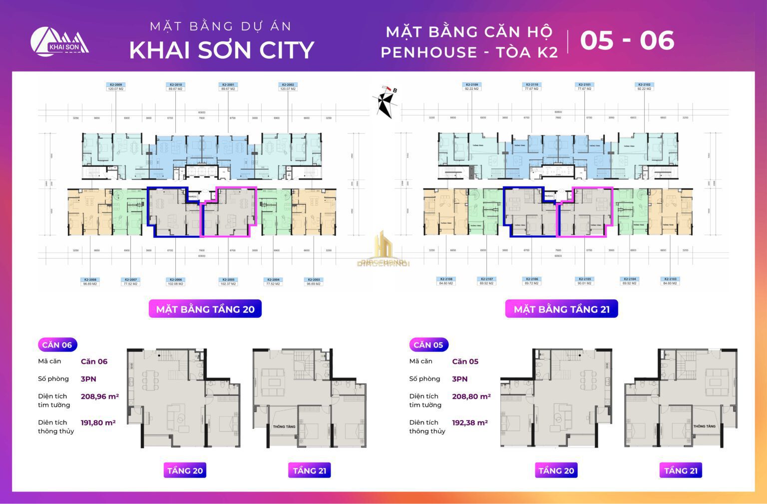 Penthouse Khai Sơn City – Không Gian sống xa hoa căn hộ VIP 4