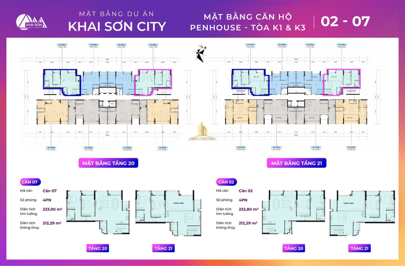 Penthouse Khai Sơn City – Không Gian sống xa hoa căn hộ VIP 3