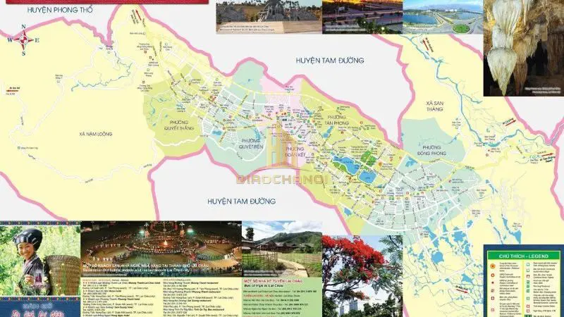Bản đồ du lịch tỉnh Lai Châu