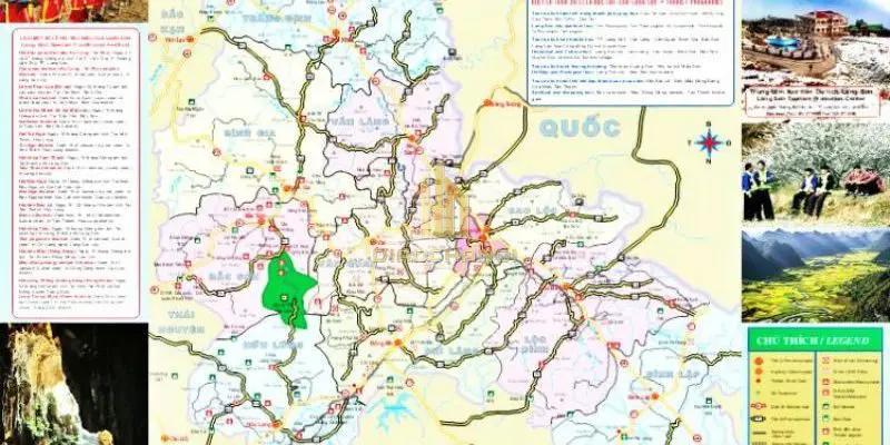 Bản đồ du lịch tỉnh Lạng Sơn