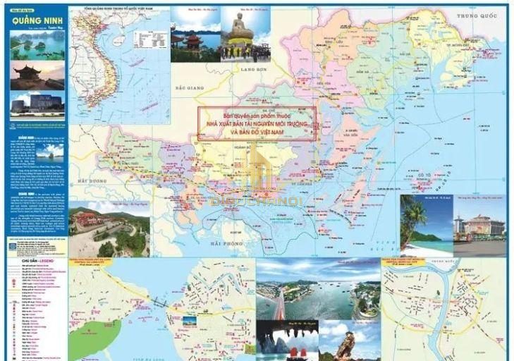 Bản đồ du lịch tỉnh Quảng Ninh