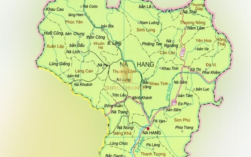 Bản đồ giao thông đưa đến kiến thức cụ thể về các tuyến đường ở Tuyên Quang