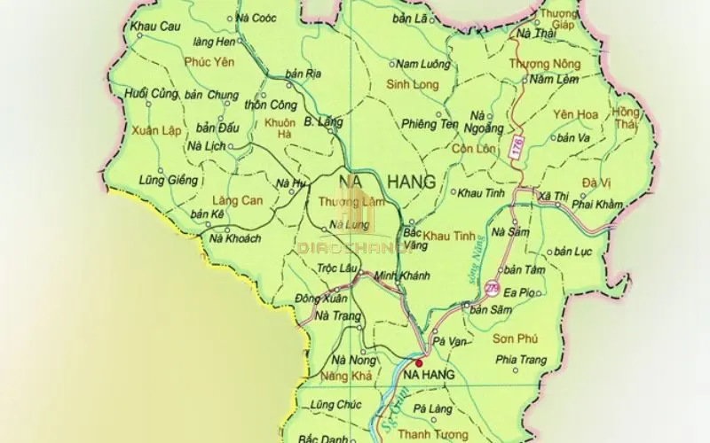 Bản đồ giao thông đưa đến kiến thức cụ thể về các tuyến đường ở Tuyên Quang