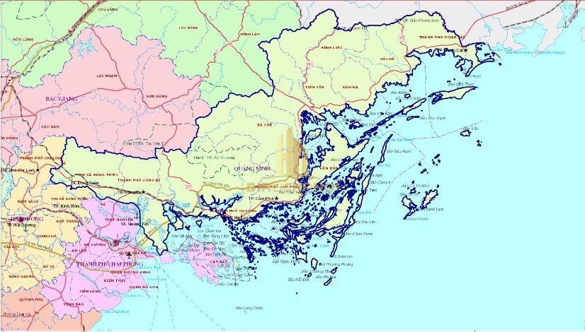 Vị trí địa lý tỉnh Quảng Ninh