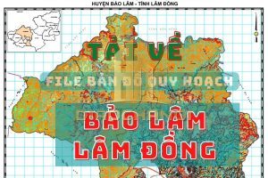 Bản đồ hành chính tỉnh Lâm Đồng