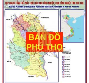 Bản đồ tỉnh Phú Thọ