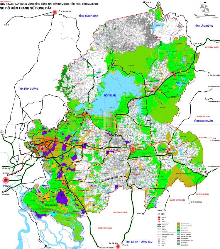 Bản đồ Quy hoạch tỉnh Đồng Nai