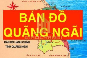 bản đồ hành chính tỉnh Quảng Ngãi