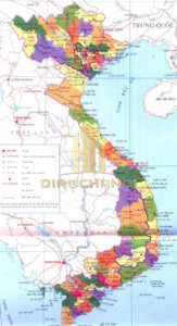 Bản đồ diện tích các tỉnh ở Việt Nam