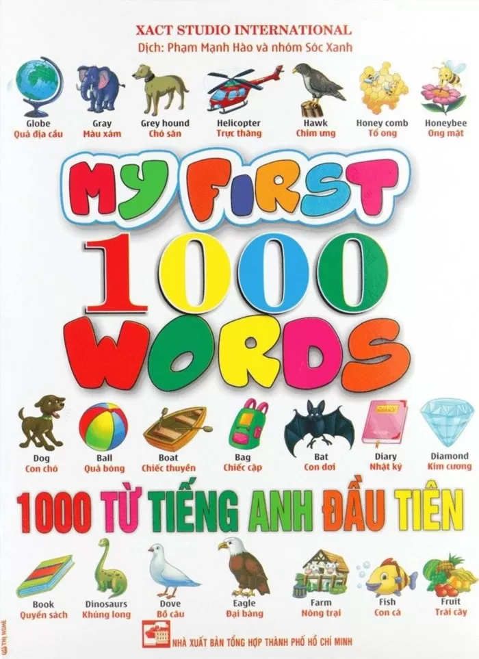 Review sách 1000 Từ Tiếng Anh Đầu Tiên giúp người học nắm vững cơ bản của ngôn ngữ này, từ vựng phong phú và cách sử dụng từng từ một cách chính xác và tự tin.
