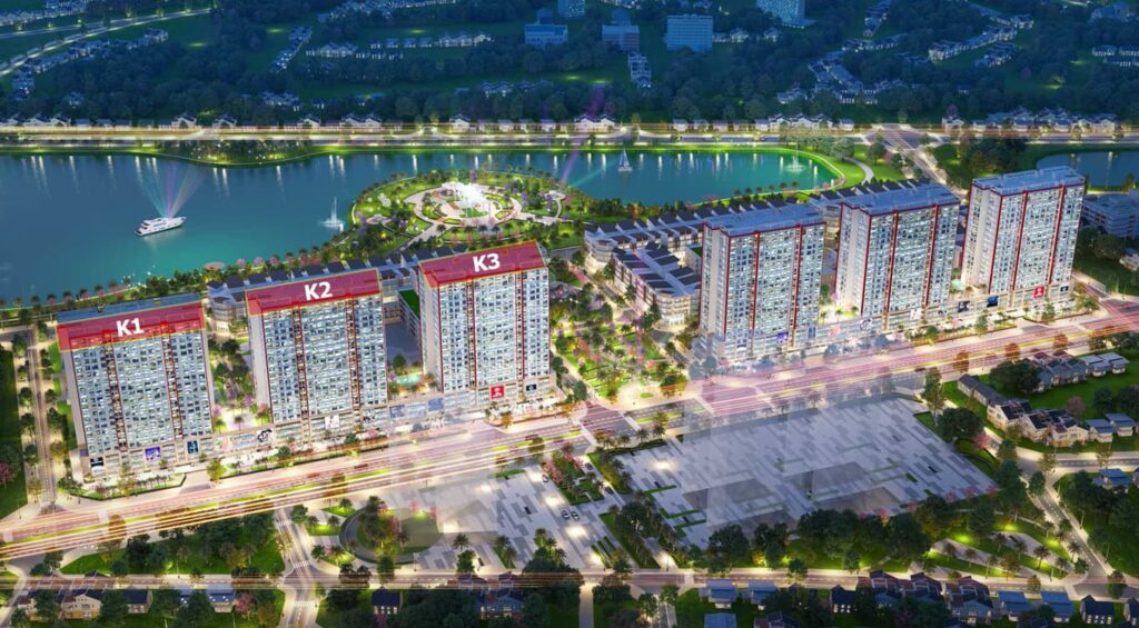 Góc view hoàn mỹ tại dự án Khai Sơn City