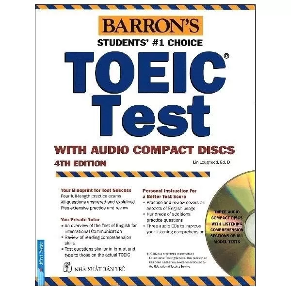 Barron’s Toeic Test (4th Edition) – Kèm CD PDF