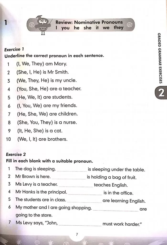 Review sách Graded Grammar Exercises 2 (Không CD) giúp người học rèn luyện và cải thiện kỹ năng ngữ pháp tiếng Anh thông qua các bài tập được phân loại theo cấp độ khó dần. Sách không bao gồm đĩa CD.